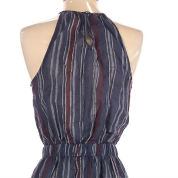 Universal Thread Maxi Dress Halter Striped Beach/Swim - Picture 4 of 8